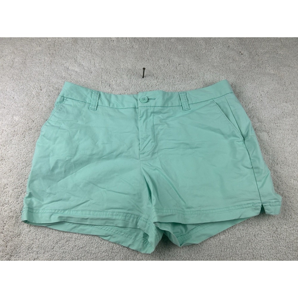 Magellan Outdoors Women's Happy Camper Shorts Mint Green Size 8